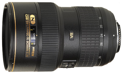  Nikon AF-S Nikkor 16-35mm 1:4G ED VR