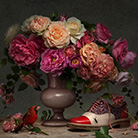 Peter Lippmann  Christian Louboutin  Flowers and heels