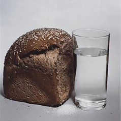    (Irving Penn)  ,    (Bread, Salt and Water)   (Still life)