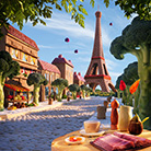      Foodscapes, Carl Warner