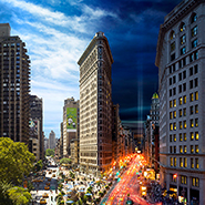 Flatiron 9/11, NYC -    (Stephen Wilkes)