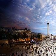 Trafalgar Square, London -    (Stephen Wilkes)