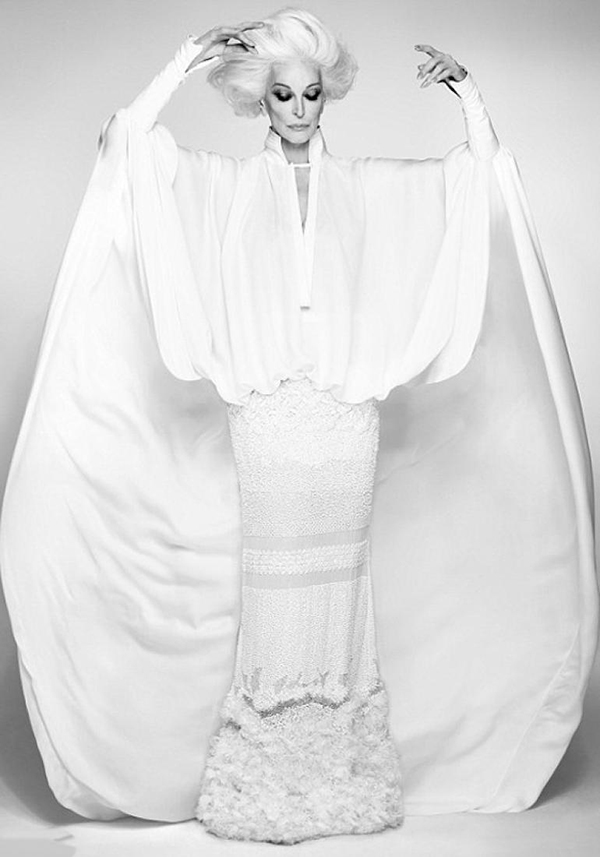 Старейшая топ-модель Кармен Дель' Орефайс - Фотошкола Михаила Панина